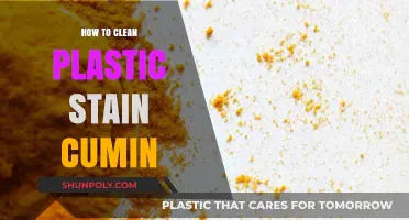 Effective Tips to Remove Cumin Stains from Plastic Surfaces