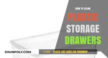 Effortless Cleaning Tips for Sparkling Plastic Storage Drawers