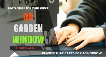 Easy Steps to Clean and Maintain Your Garden's Plastic Storm Windows
