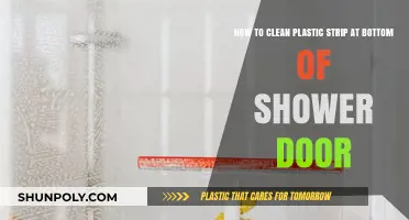 Easy Steps to Clean the Plastic Strip on Your Shower Door