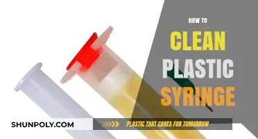 Effective Tips for Cleaning and Maintaining Your Plastic Syringe Safely