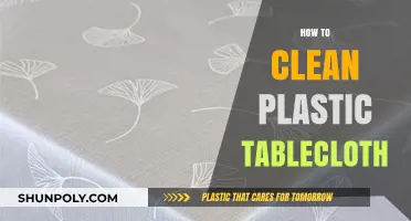 Easy Steps to Clean and Maintain Your Plastic Tablecloth