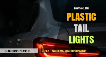 Revive Your Car's Look: Easy Steps to Clean Plastic Tail Lights