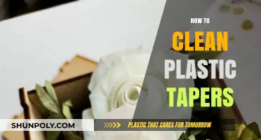 Effective Cleaning Tips for Maintaining Spotless Plastic Tapers at Home