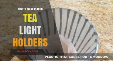 Easy Steps to Clean and Restore Plastic Tea Light Holders