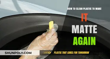Restore Matte Finish: Easy Tips to Clean and Revive Plastic Surfaces