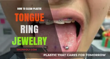 Easy Steps to Clean and Maintain Your Plastic Tongue Ring Jewelry