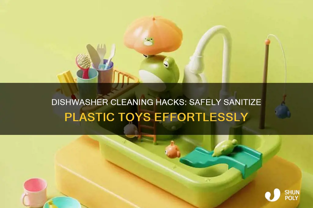 how to clean plastic toys in dishwasher
