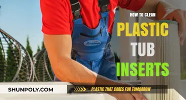 Effective Tips for Cleaning and Maintaining Plastic Tub Inserts
