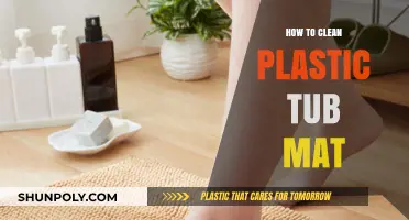 Effective Tips for Cleaning Your Plastic Tub Mat Easily