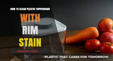 Effective Tips to Remove Stubborn Rim Stains from Plastic Tupperware