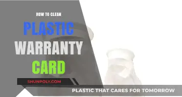 Effective Cleaning Tips for Your Plastic Warranty Card Preservation