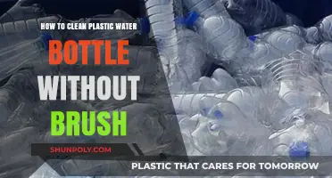 Effortless Cleaning: How to Sanitize Plastic Water Bottles Without a Brush