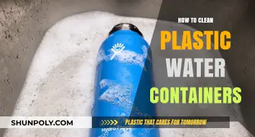 Effective Ways to Clean Your Plastic Water Containers