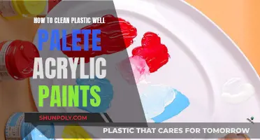 Well Palette Cleaning: Plastic and Acrylic Paint Care