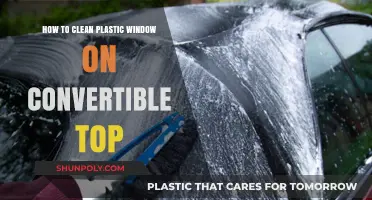Effective Tips for Cleaning Your Convertible Top's Plastic Window