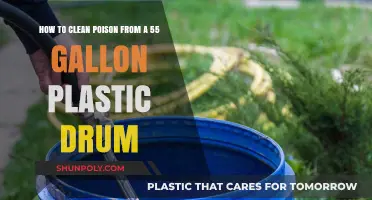 Safely Cleaning Toxic Residue from 55-Gallon Plastic Drums: A Guide