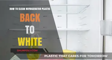 Restore Your Fridge's Plastic Back to White: Easy Cleaning Tips