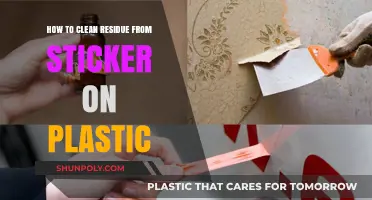 Effective Ways to Remove Sticker Residue from Plastic Surfaces