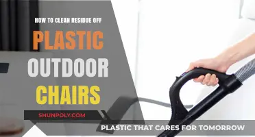Effective Tips to Remove Stubborn Residue from Plastic Outdoor Chairs