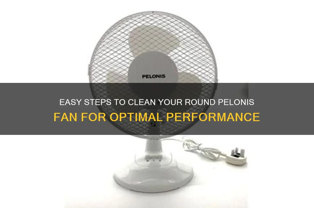 how to clean round plastic floor midel pelonis fan