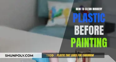 Prepare Rubber Plastic for Painting: Clean, Prime, Paint
