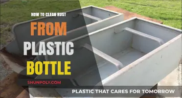 Effective Methods to Remove Rust Stains from Plastic Bottles Easily