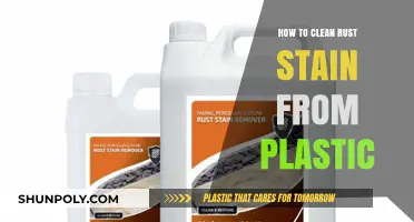 Effective Ways to Remove Rust Stains from Plastic Surfaces Easily