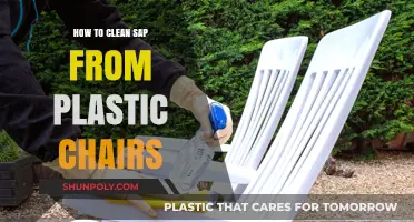 Effective Ways to Remove Sap from Plastic Chairs Easily
