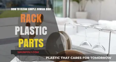 Easy Steps to Clean Your Simple Human Dish Rack Plastic Parts