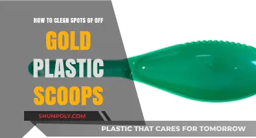 Effective Tips for Removing Stains from Gold Plastic Scoops Easily