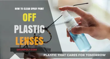 Effective Methods to Remove Spray Paint from Plastic Lenses Easily