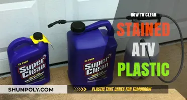 Revive Your ATV: Effective Tips to Clean Stained Plastic Surfaces