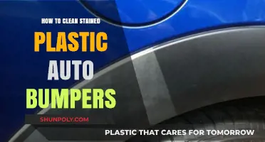 Effective Techniques to Restore and Clean Stained Plastic Auto Bumpers