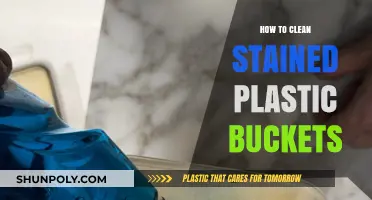 Effective Tips for Removing Stains from Plastic Buckets Easily
