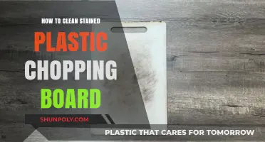 Effective Tips to Clean and Restore Stained Plastic Chopping Boards