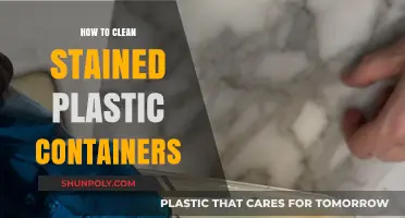 Effective Tips to Remove Stains from Plastic Containers Easily