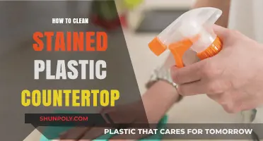 Effective Tips to Clean and Restore Stained Plastic Countertops Easily