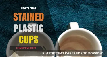 Effective Tips to Remove Stains from Plastic Cups Easily