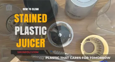 Effective Tips for Removing Stains from Your Plastic Juicer
