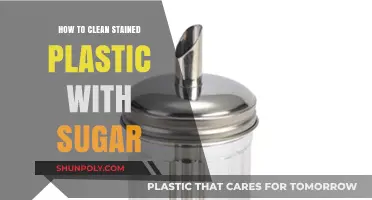 Sugar's Surprising Secret: Removing Stains from Plastic Surfaces Easily