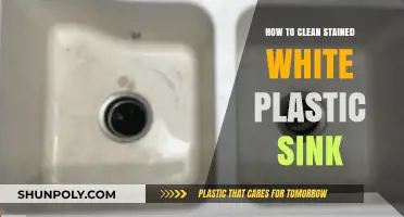 Effective Ways to Remove Stains from Your White Plastic Sink