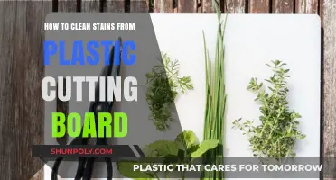 Effective Tips for Removing Stubborn Stains from Plastic Cutting Boards