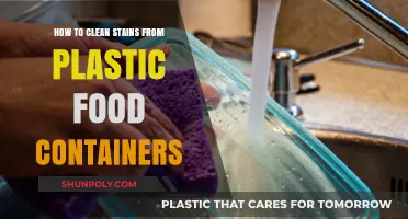 Effective Tips for Removing Stubborn Stains from Plastic Food Containers
