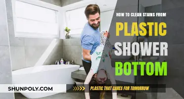 Effective Tips to Remove Stubborn Stains from Your Plastic Shower Bottom