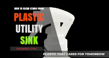 Effective Tips for Removing Stains from Your Plastic Utility Sink