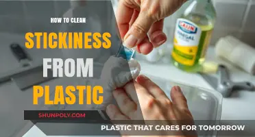 Effective Ways to Remove Stickiness from Plastic Surfaces Easily