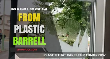 Effective Tips to Remove Sticky Goo from Plastic Barrels Easily
