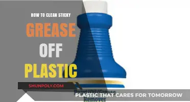 Effective Ways to Remove Stubborn Sticky Grease from Plastic Surfaces
