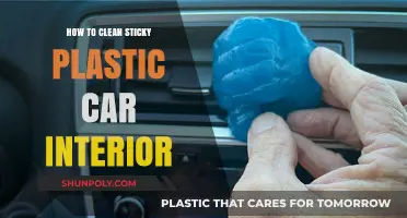 Effective Tips to Clean and Restore Sticky Plastic Car Interiors